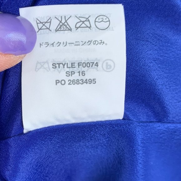 J. Crew V-neck Floral 100% Silk Sleeveless Dress Size 8 - Picture 4 of 7